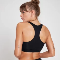 MP Women's Cotton Bralette - Black -Myprotein 13149401 1844911983213358