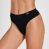 MP Women's Cotton Thong - Black -Myprotein 13149417 2064911983566842