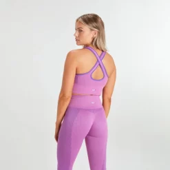 MP X Sinead Naadloze Ribstof Sportbeha - Roze -Myprotein 13153937 1084977312886878
