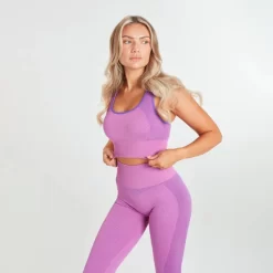 MP X Sinead Naadloze Ribstof Sportbeha - Roze