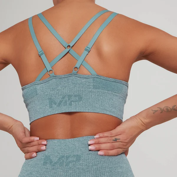 MP Dynamic Training Naadloze Sportbeha - IJsblauw 6 MP Dynamic Training Naadloze Sportbeha - IJsblauw - Afbeelding 4