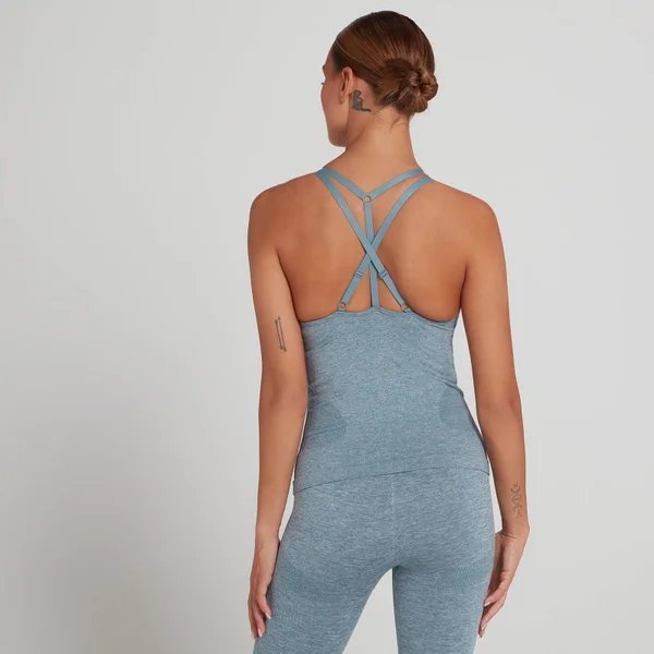 MP Dynamic Training Naadloos Hemd Voor Dames - IJsblauw 5 MP Dynamic Training Naadloos Hemd Voor Dames - IJsblauw - Afbeelding 3