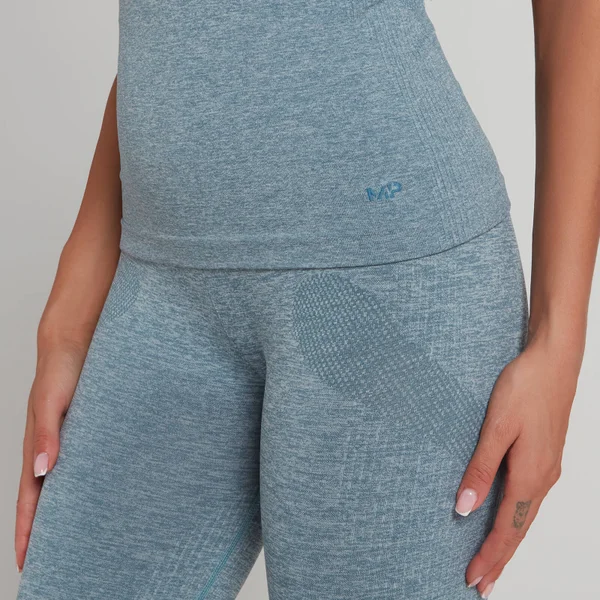 MP Dynamic Training Naadloos Hemd Voor Dames - IJsblauw 6 MP Dynamic Training Naadloos Hemd Voor Dames - IJsblauw - Afbeelding 4