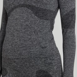 MP Dynamic Training Naadloos Shirt Met Lange Mouwen Voor Dames - Verwassen Zwart -Myprotein 13158364 7754969292746758