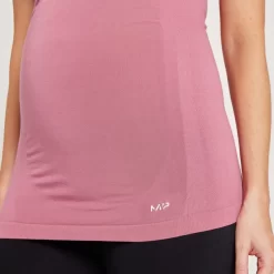 MP Naadloos Zwangerschapsshirt Met Korte Mouwen - Mauve 9 MP Naadloos Zwangerschapsshirt Met Korte Mouwen - Mauve -Myprotein 13170132 1494942554161577