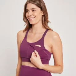 MP Maternity/Nursing Sportbeha - Donkerpaars -Myprotein 13170255 4114942554583221