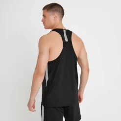 MP Tempo Sportshirt Met Diep Uitgesneden Armsgaten Voor Heren - Zwart -Myprotein 13459228 1114972602250116