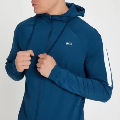 MP Tempo Hoodie Met Rits Over De Hele Lengte Voor Heren - Felblauw -Myprotein 13459354 1464973188854675