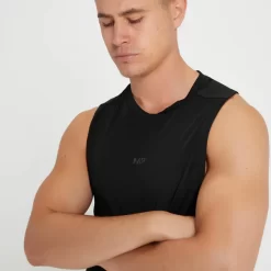 MP Velocity Ultra Sporthemd Met Diep Uitgesneden Armsgaten Voor Heren - Zwart -Myprotein 13460537 4774972605325260