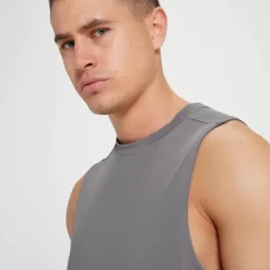 MP Velocity Ultra Sporthemd Met Diep Uitgesneden Armsgaten Voor Heren - Kiezelgrijs 9 MP Velocity Ultra Sporthemd Met Diep Uitgesneden Armsgaten Voor Heren - Kiezelgrijs -Myprotein 13460546 7474972605550767