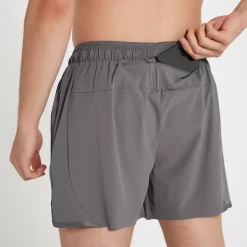 MP Velocity Ultra 5 Inch Short Voor Heren - Kiezelgrijs -Myprotein 13460573 1134973190012552