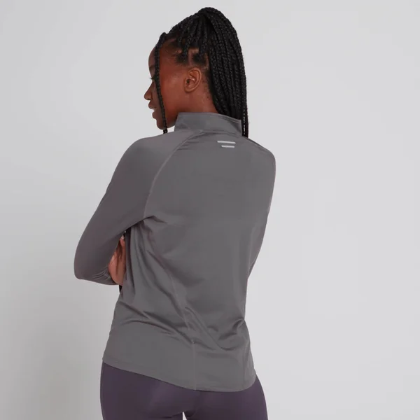 MP Velocity Shirt Met Kwartrits Voor Dames - Kiezelgrijs 5 MP Velocity Shirt Met Kwartrits Voor Dames - Kiezelgrijs - Afbeelding 3