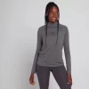 MP Velocity Shirt Met Kwartrits Voor Dames - Kiezelgrijs -Myprotein 13465195 1484971368674458