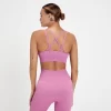MP Tempo Naadloze Sportbeha Voor Dames - Bloesem Roze Zebra -Myprotein 13467570 1224980931445184