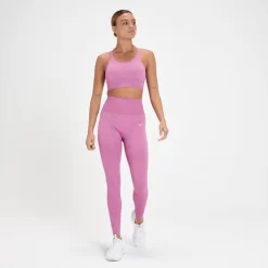 MP Tempo Naadloze Sportbeha Voor Dames - Bloesem Roze Zebra -Myprotein 13467570 1564980931375314