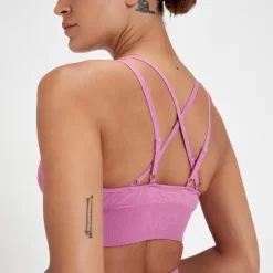 MP Tempo Naadloze Sportbeha Voor Dames - Bloesem Roze Zebra -Myprotein 13467570 1774980931514889