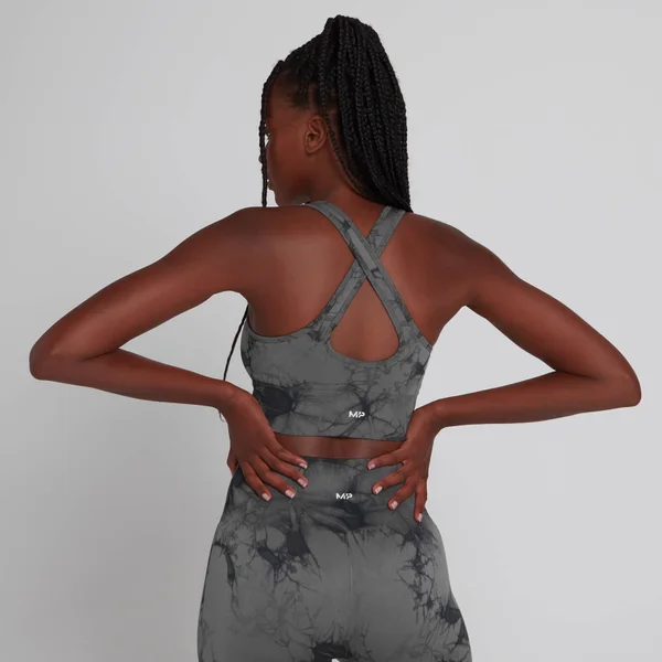 MP Shape Seamless Ultra Sportbeha - Tie Dye Zwart 5 MP Shape Seamless Ultra Sportbeha - Tie Dye Zwart - Afbeelding 3