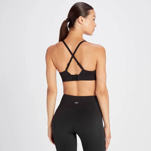 MP Women's Triangle Bralette - Black 4 MP Women's Triangle Bralette - Black - Afbeelding 2