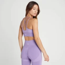 MP Impact Scrunch Naadloze Sportbeha - Lavendel -Myprotein 13636853 1484996776972792