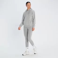 MP Essentials Hoodie Met Kangoeroezak Voor Dames - Grijs Gemêleerd -Myprotein 13735814 1175049075258318