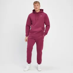 MP Rest Day Hoodie Voor Heren - Bessenrood -Myprotein 13760832 2055015149576833