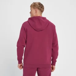 MP Rest Day Hoodie Met Rits Voor Heren - Bessenrood -Myprotein 13760862 1625015150156013