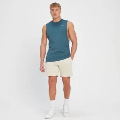 MP Rest Day Hemd Met Laag Uitgesneden Armsgaten - Rookblauw 9 MP Rest Day Hemd Met Laag Uitgesneden Armsgaten - Rookblauw -Myprotein 13760962 1585015152401501