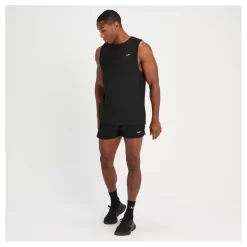 MP Velocity Sporthemd Met Diep Uitgesneden Armsgaten Voor Heren - Zwart -Myprotein 13763106 1085011269820002