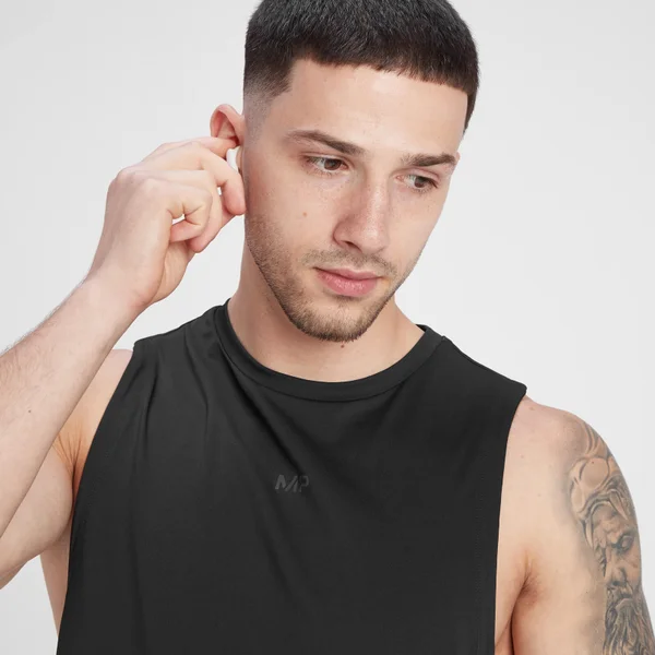 MP Men's Velocity Ultra Tank Top - Black 6 MP Men's Velocity Ultra Tank Top - Black - Afbeelding 4