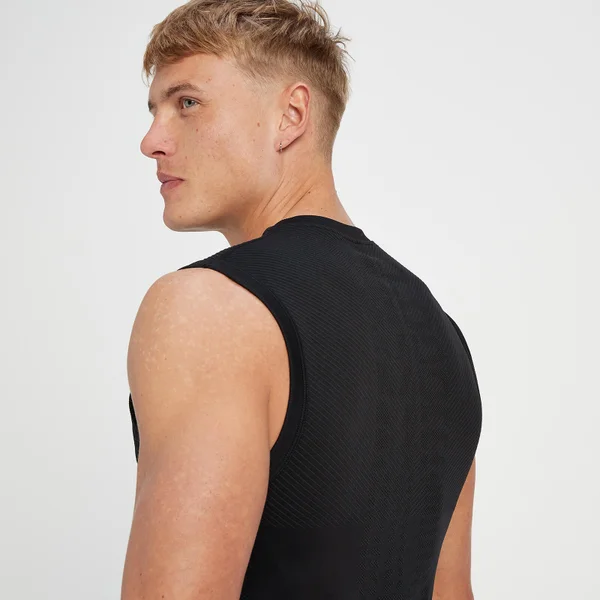 MP Tempo Naadloos Hemd Voor Heren - Zwart 5 MP Tempo Naadloos Hemd Voor Heren - Zwart - Afbeelding 3