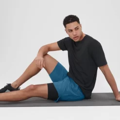 MP Composure 2-in-1 Short Met Binnenbeenlengte Van 13 Cm Voor Heren - Groenblauw -Myprotein 13764530 1855044407552453