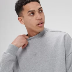 MP Adapt Sweatshirt Met Ronde Hals Voor Heren - Storm -Myprotein 13764744 4855029137054141