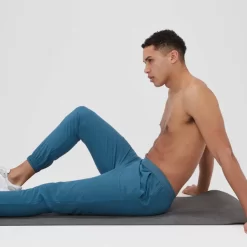 MP Composure Geweven Joggingbroek Voor Heren - Groenblauw -Myprotein 13791250 1435029147192758