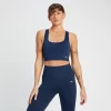 MP Women's Shape Seamless Cross Strap Sports Bra - Navy 1 MP Women's Shape Seamless Cross Strap Sports Bra - Navy -Myprotein 13801875 1685026084721907