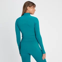 MP Tempo Ultra Trainingsjack Voor Dames - Laguneblauw -Myprotein 13808081 1235029963226574