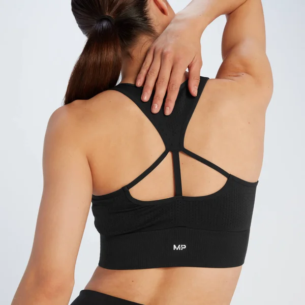 MP Tempo Ultra Naadloze Sportbeha - Zwart 5 MP Tempo Ultra Naadloze Sportbeha - Zwart - Afbeelding 3