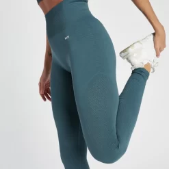 MP Tempo Ultra Naadloze Legging Voor Dames - Rookblauw -Myprotein 13808113 2465029961948031