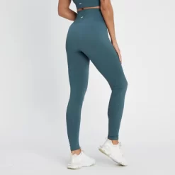 MP Tempo Ultra Naadloze Legging Voor Dames - Rookblauw -Myprotein 13808113 7125029961829324