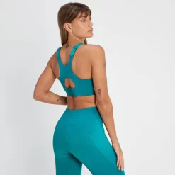 MP Tempo Ultra Sportbeha Met Bandjes - Laguneblauw -Myprotein 13808137 4925030657609856