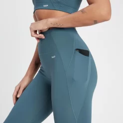 MP Tempo Ultra Legging Voor Dames - Rookblauw -Myprotein 13808153 1555029962454584