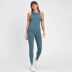 MP Tempo Ultra Hemd Voor Dames - Rookblauw -Myprotein 13808177 4225029961143044