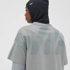 MP Adapt Cropped T-shirt Voor Dames - Storm -Myprotein 13809290 1915029448714112