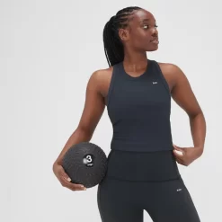 MP Adapt Hemd Van Ribstof Voor Dames - Zwart