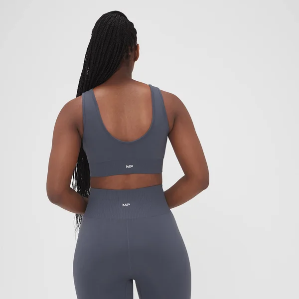 MP Composure Naadloze Sportbeha - Grafietzwart 4 MP Composure Naadloze Sportbeha - Grafietzwart - Afbeelding 2