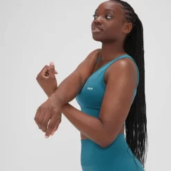 MP Composure Naadloze Sportbeha - Groenblauw 8 MP Composure Naadloze Sportbeha - Groenblauw -Myprotein 13809410 1935029449803592