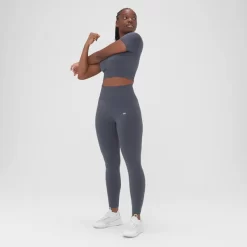 MP Composure Naadloze Croptop Voor Dames - Grafietzwart 9 MP Composure Naadloze Croptop Voor Dames - Grafietzwart -Myprotein 13809452 5835029449614148