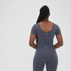 MP Composure Naadloze Croptop Voor Dames - Grafietzwart 7 MP Composure Naadloze Croptop Voor Dames - Grafietzwart -Myprotein 13809452 7595029449470466
