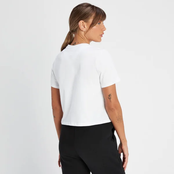 MP Rest Day Cropped T-shirt Voor Dames - Wit 4 MP Rest Day Cropped T-shirt Voor Dames - Wit - Afbeelding 2