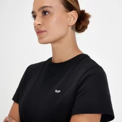 MP Women's Rest Day Crop T-Shirt - Black -Myprotein 13809677 6324980933776271