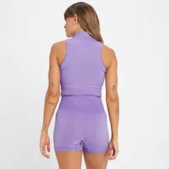 MP Tempo Ton-sur-ton Naadloze Legging Voor Dames - Elektrisch Lila -Myprotein 13827717 7815009401074753